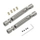 thumbnail image 5 of 2 ejes de transmisión de metal para coche RC MN82, junta CVD, 69-93 mm, escala 1/12 plata, 5 of 9