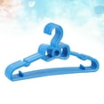 thumbnail image 1 of EXHUMKY 10Set Baby Clothes Hangers Blue Bow Shape Notched Feature Reinforced Shoulders For Home Use, 1 of 8