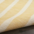 thumbnail image 3 of Nourison Positano Indoor/Outdoor Yellow Ivory 6' x 9' Area Rug (6x9), 3 of 9