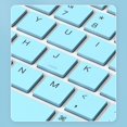 thumbnail image 4 of Clavier Bluetooth Rechargeable avec Pavé Tactile pour iPad Pro Air Mini, Sans Fil 10 Pouces, 4 of 9
