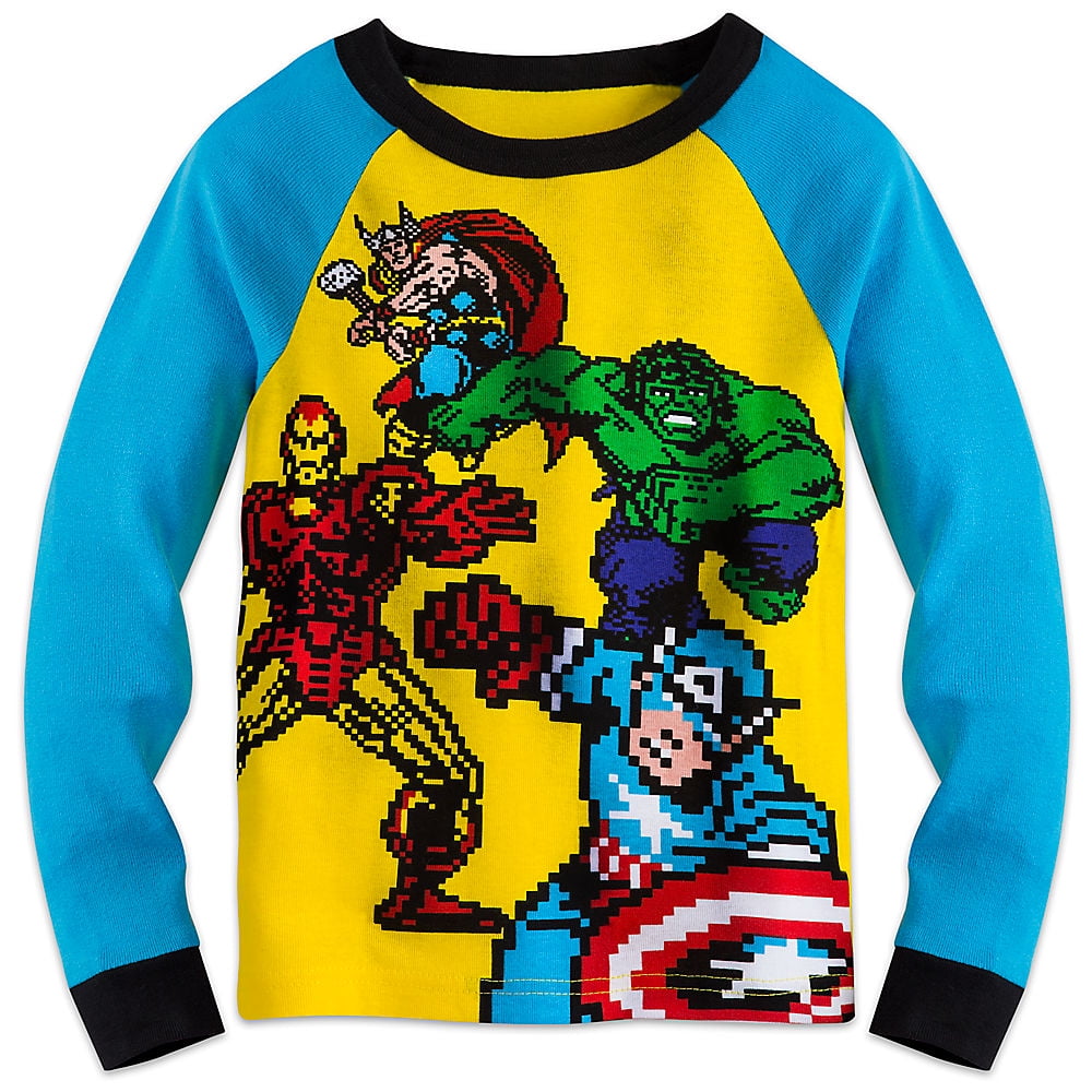 Disney Marvel Hulk PJ PALS Set Baby Size 9-12 MO Green