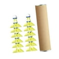 thumbnail image 5 of yotijay Wind Resistant Badminton Shuttlecocks Professional for Gymnasium Accessories Yellow 12Pcs, 5 of 9