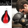thumbnail image 6 of RENACLIPY Hanging Boxing Speed Ball Punching Ball for Training PU Black 1Pack, 6 of 8