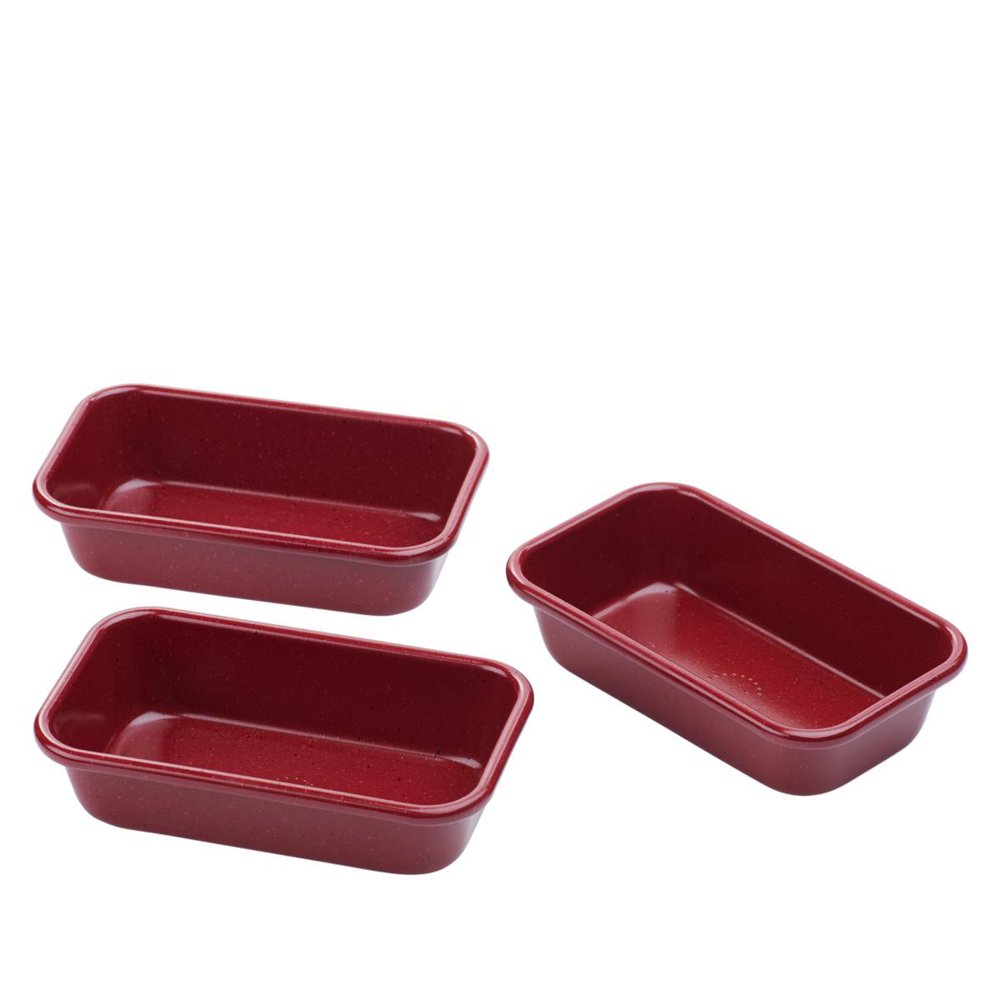 Curtis Stone DuraBake Set of 3 MiniLoaf Pans Model 689189 Walmart