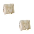 thumbnail image 1 of Sonducket Bolso de mano práctico blanco para mamá, manténgase organizado con estilo, bolsos de mamá elegantes para bebé cómodos Type1 NO1, 1 of 6