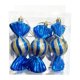 thumbnail image 1 of 3 piezas de bolas navideñas con forma de gota de caramelo para decoración de árbol de Navidad en interiores y exteriores, ideal para otoño, bodas, cumpleaños, Halloween, Acción de Gracias y fiestas na, 1 of 7