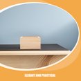 thumbnail image 3 of HAMPPLIES 2Pcs Unpainted Wooden Box for Workspace Organization Beige Wood Craft Organizer, 3 of 8