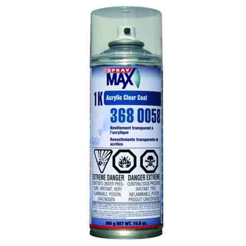 U. S. Chemical & Plastics Spray Max 1K Clearcoat, Aerosol 3680058 ...