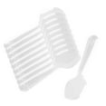 thumbnail image 1 of 200pcs Mini Clear Plastic Spoons Disposable Flatware Spoons for Jelly Ice Cream Dessert Appetizer, 1 of 5