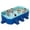 Gradient + Blue, variant on Costway Non-Inflatable Swimming Pool with 24 Wall Panels & 8 Support Panels for Adults Kids Gradient + Green