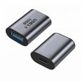 thumbnail image 2 of FVH USB-C USB 3.1 Type C Female to USB 3.0 A Female Data Adapter 10Gbps Data Power for Laptop Tablet Phone, 2 of 6
