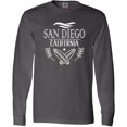 thumbnail image 3 of Inktastic San Diego California Cute Surfing Long Sleeve T-Shirt, 3 of 5