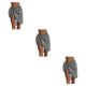 thumbnail image 1 of Sonducket Poliéster Señoras Elegante Flexible Bohemio Romántico Verano Al aire libre Playa Faldas Ropa de playa Ropa Gris Type1 NO1, 1 of 6