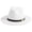 AB101 White, variant on Bainana Jazz Hat For Women Men Adjustable Soft Retro French Style Sun Hat For Festival Party