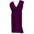 thumbnail image 5 of HAPPY BAY Women's Beachwear Summer Swim Beach Dress Cover ups for Swimwear Women Short Front Tie Swimsuit Coverups for Women XL-XXL Violet_AC118, 5 of 5