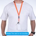 thumbnail image 5 of Uxcell Office Lanyard Neck Flat Lanyard with Oval Clasp and Detachable Buckle Orange 2 Pack, 5 of 5