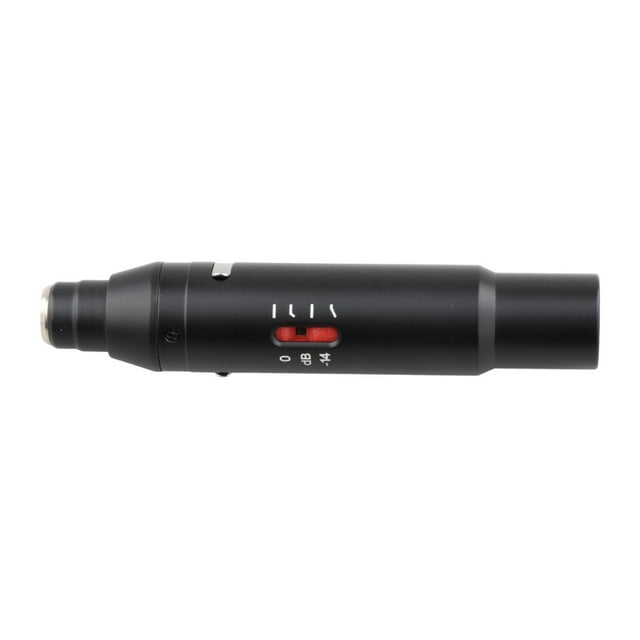 Yinanstore Power Adapter Connector 4Pin to 3Pin Male Adapter Converter Easy to Use Mini XLR Connector for Condenser Mic Standard Type