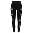 thumbnail image 4 of Mepaouo Women's High Waisted Yoga Pants Tummy Control Shiny Sports Tights Workout Leggings Sizes S-2XL, 4 of 4