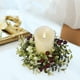 thumbnail image 3 of Cateissary Anillos de de pilar de boda navideña Centros de festivos para puertas y mesas Kits de decoración para fiestas, 3 of 6