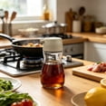 thumbnail image 5 of MMJ Glass Soy Sauce Dispenser Bottle Japanese Style Seasoning Cruet for Kitchen Countertop Storage 4 Styles, 5 of 6