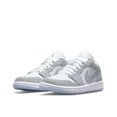 thumbnail image 2 of Nike-zapatillas de baloncesto para hombre y mujer, zapatos deportivos clásicos para exteriores, Jordan 1 Low Retro low OG Wolf Grey, originales, 2 of 4