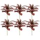 thumbnail image 1 of 6pcs plantas de simulación Decoraciones de plantas de bonsai comedor escritorio de comedor adornos, 1 of 4