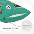 thumbnail image 5 of Bixox Cute Sushi Printed Pillow Protector,Super Soft Ideal for Home,Guests,Rentals - 16"x24", 5 of 8