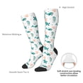 thumbnail image 5 of Picia Women Crew Soft Moisture-wicking Socks Turtles And Seahorses Pattern Design Cotton Socks, One Size fit All, 5 of 9