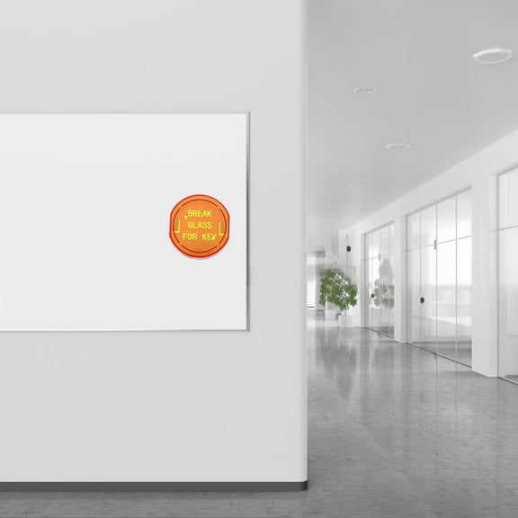 Clispeed trailer box lock Emergency Wall Mounted Box Plastic for Key Safe Lock Box in Fire Safety Emergency 1Pack