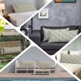 thumbnail image 6 of Green Eucalyptus Leaves Body Pillow Covers 20"x60", Spring Watercolor Plant Textured Soft Brushed Microfiber Breathable Throw Pillow Covers, Decorative Pillowcase with Zipper for Couch Sofa Bedroom, 6 of 9