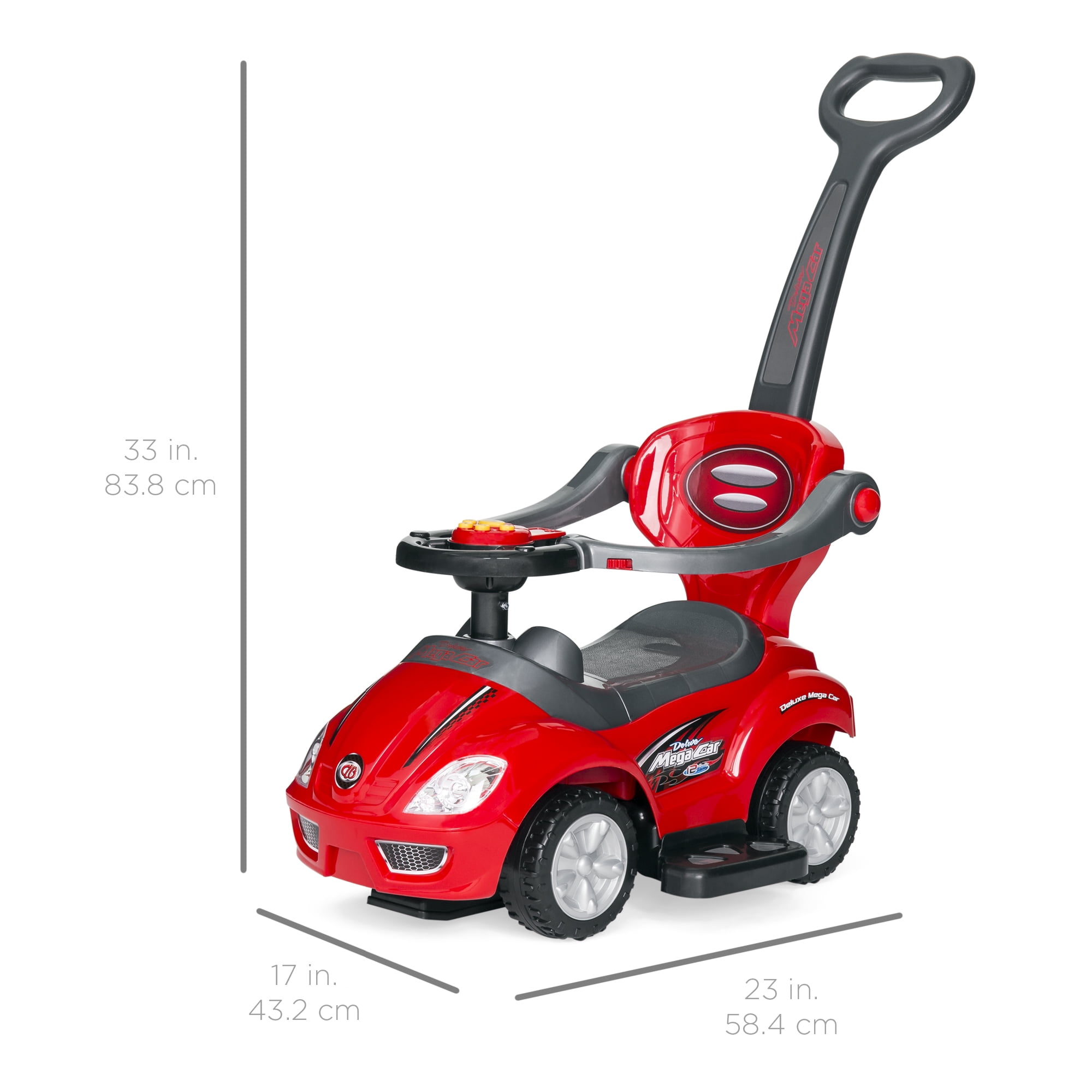 Red push cart for toddlers sales