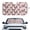 Butterfly Paw Print Pattern, variant on XYZCANDO Car Sun Shade Windshield with Tropical Monstera Print, Foldable Sunshade for Outdoor Use, Keeps Your Vehicle Cool on Hot Summer Days