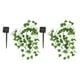 thumbnail image 1 of 2X Luces Solares Luces de Hadas de Hoja de Arce Impermeable Al Aire Libre Guirnalda Lámpara Solar Navidad 2M 20LED, 1 of 5