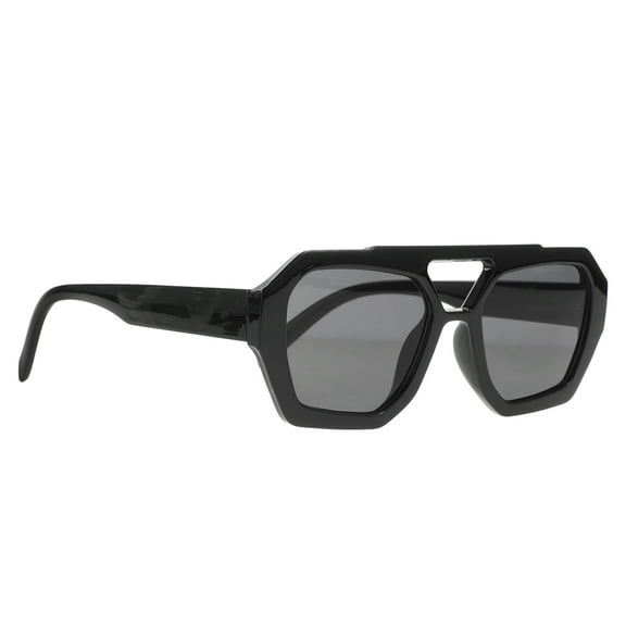 HOMEMAXS Hexagonal Sunglasses Men Outdoor Pilot Futuristic Miss