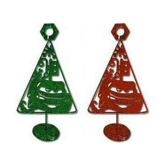 Bulk Buys Cars 10 inch Metal Christmas Tree - Case of 48