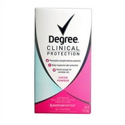 Degree Clinical Protection Antiperspirant And Deodorant Solid For Women, Sheer Powder, 1.7 Oz, 3 Pack