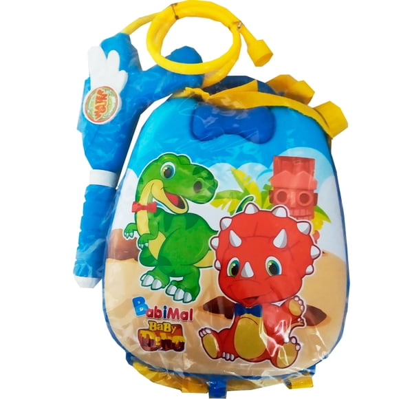 Pistola de Agua Genérico Con Tanque Mochila Dinosaurio Grande