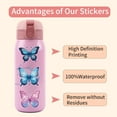 thumbnail image 6 of 60 Pcs Ins Style Waterproof Butterfly Stickers For Luggage Scooter Laptop And More, High-Definition Reusable Durable Non-Marking Glue, Perfect For Diy Decoration And Gift Giving, 6 of 7