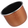thumbnail image 4 of OUNONA 1 Set Simple and Generous Design Metal Rice Cooker Inner Pot 7.1X7.1X4.9In for Dormitory and Kitchen Use, 4 of 6