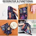 thumbnail image 7 of 4 Pack Cute Owls Kitchen Towels Highly Absorbent, Super Soft Dishcloths 18 x 28 Inches Reusable Quick Drying Tea Towels Set for Home,Kitchen Decor Wash cloth, 7 of 7