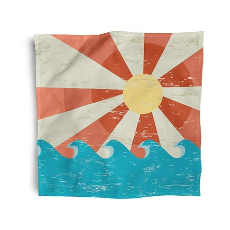 

Simply Daisy 18 x 18 Blue Sunbeams Napkins Set of 4