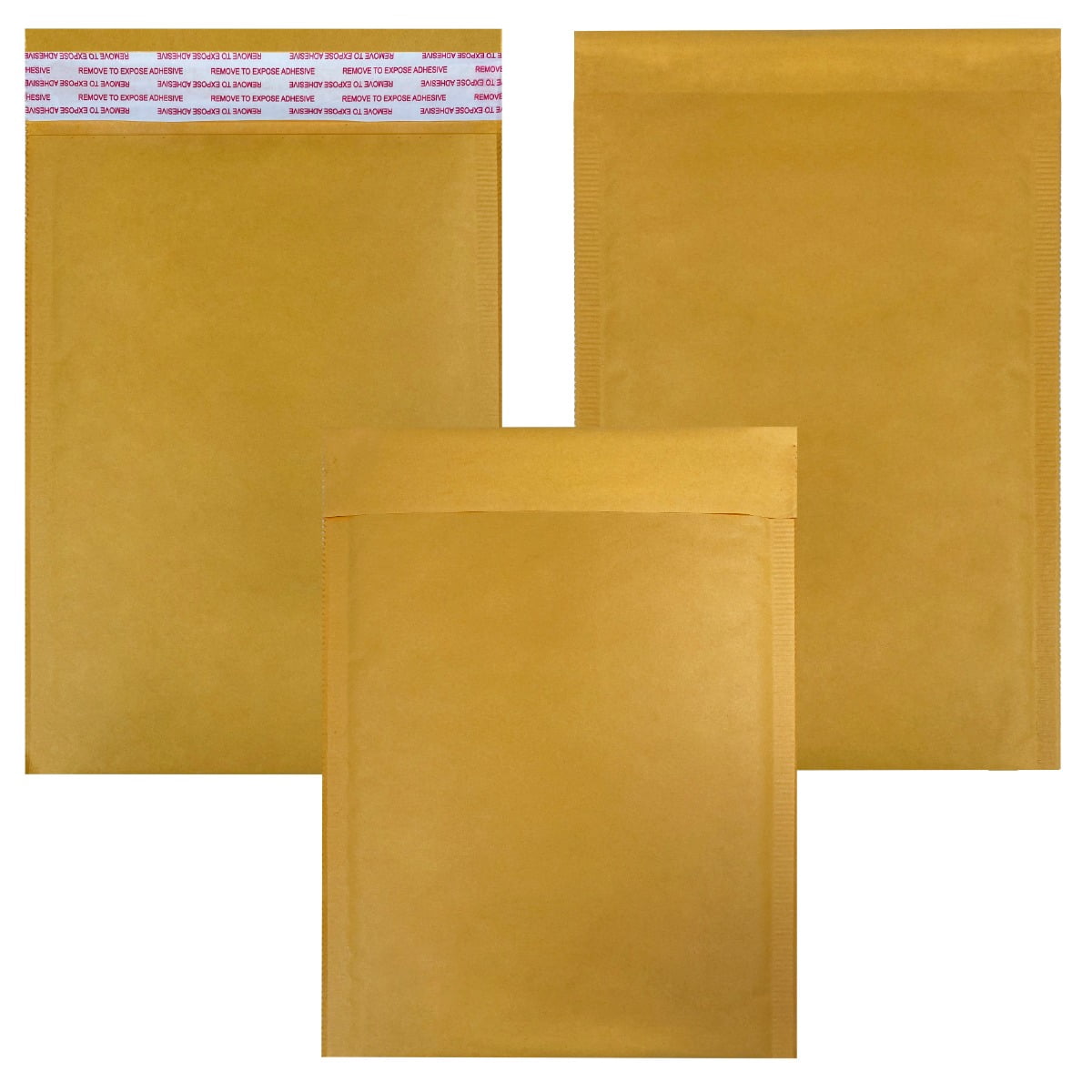 UOFFICE 100 Kraft Bubble Mailers 6x10" #0 Self-Seal Padded Envelopes