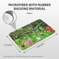 thumbnail image 5 of Plants My Singing Monsters Diatomaceous Mat Rubber Anti Slip Floor Mat Diatom Mud Doormat Super Absorbent Bath Mat Rug 15.7x23.6in, 5 of 7