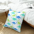 thumbnail image 6 of Luxury Leather Pillowcase Dinosaur Case Cushion Home Decorative For Sofa Chair Bedroom Throw Pillow, 6 of 7