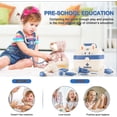 thumbnail image 5 of Kit médico para niños: juego de simulación, juguetes educativos para médicos, kit médico con estetoscopio, juego de médicos para dentistas y médicos, juguetes para juegos de roles, 5 of 5
