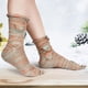 thumbnail image 5 of Calcetines de punto, calcetines de punto para mujer, calcetines con patrón de tejido divertido, calcetines de punto para mujer, salida de alta intensidad, 5 of 8