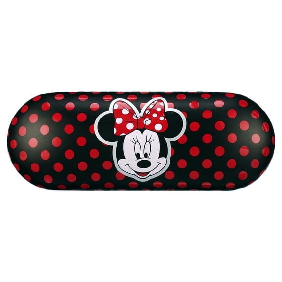Disney Girls Minnie Mouse Youth Eyeglass Case, Red