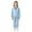 Q174 Blue, variant on Angala 2 Piece Outfits For Girls Notch Neck Long Sleeve Sweatshirt With Jogger Pants Set Girls Autumn Daily Wear Clothes