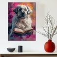 thumbnail image 5 of Anatolian Shepherd Decor Poster Unframe, Anatolian Shepherd Dog Canvas Wall Art, Dog Reading Book Canvas Print Painting Poster Wall Decor Dog Lovers Gifts, 5 of 6