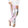 thumbnail image 2 of Yiaed Aerial Yoga for Unicorn Print Teenagers' Lounge Pants, Loose PJ Bottoms, Long Pajama Pants for Men-Medium, 2 of 6